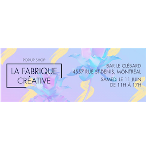 Pop-up Shop : La Fabrique Créative