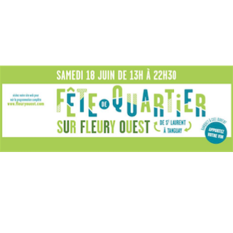 Fête de quartier sur Fleury Ouest