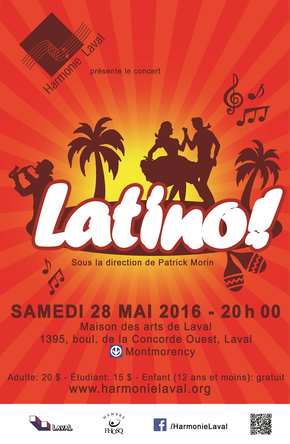 Latino! de l’Harmonie Laval