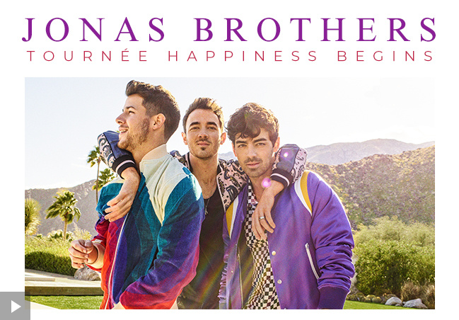 Jonas Brothers | Tournée Happiness Begins