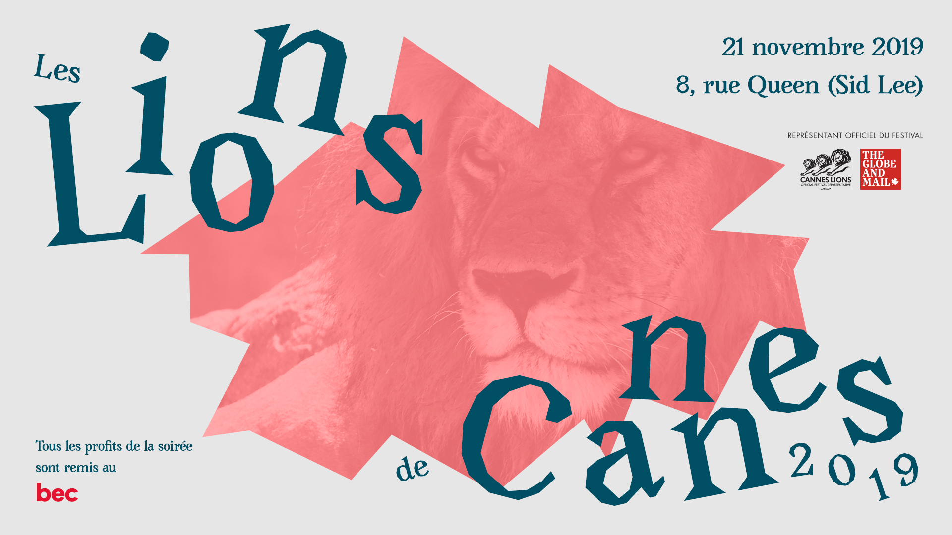 Projection des Lions de Cannes
