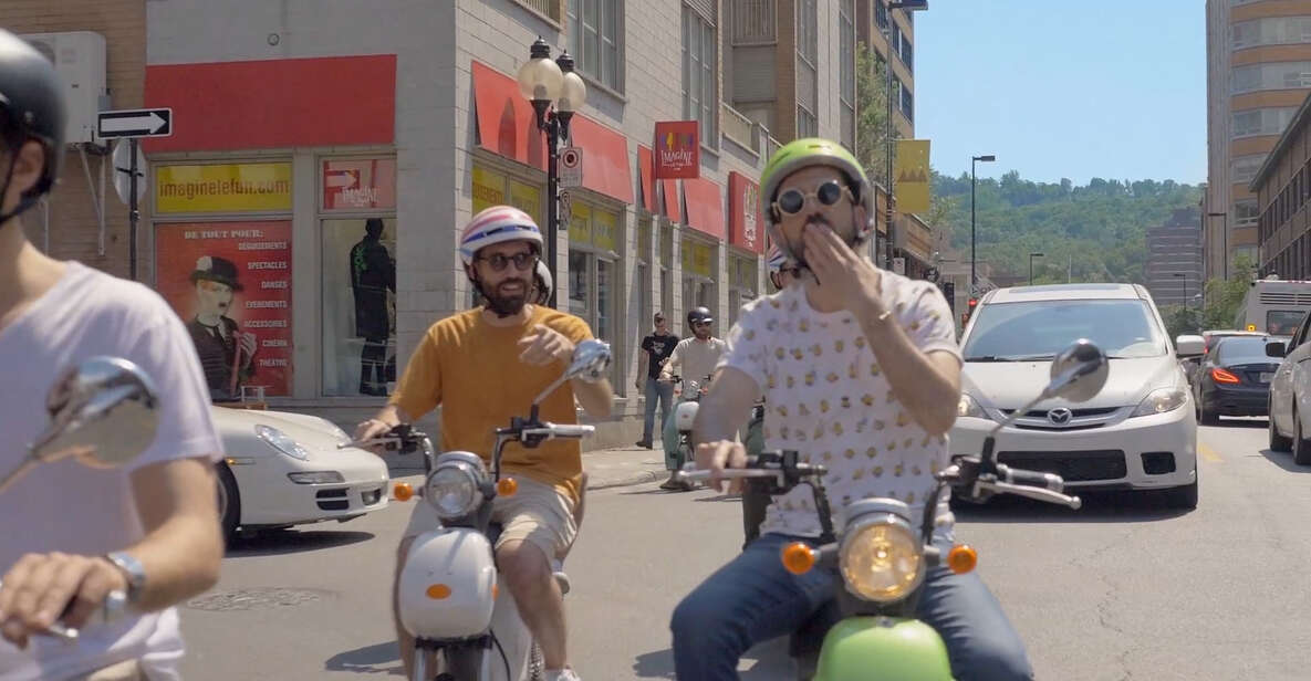 Montréal : visite de 3 h en scooter