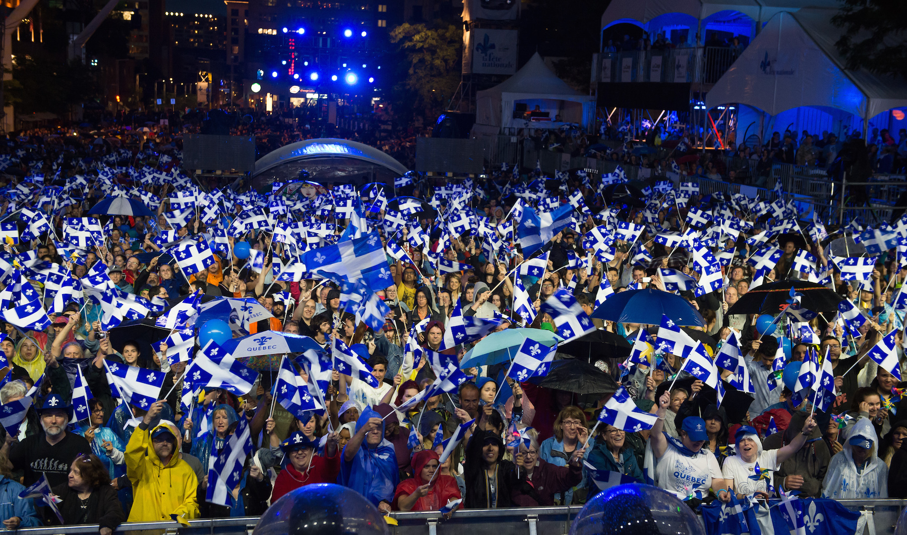 Fête nationale du Québec à Montréal, du 23 au 25 juin 2022.