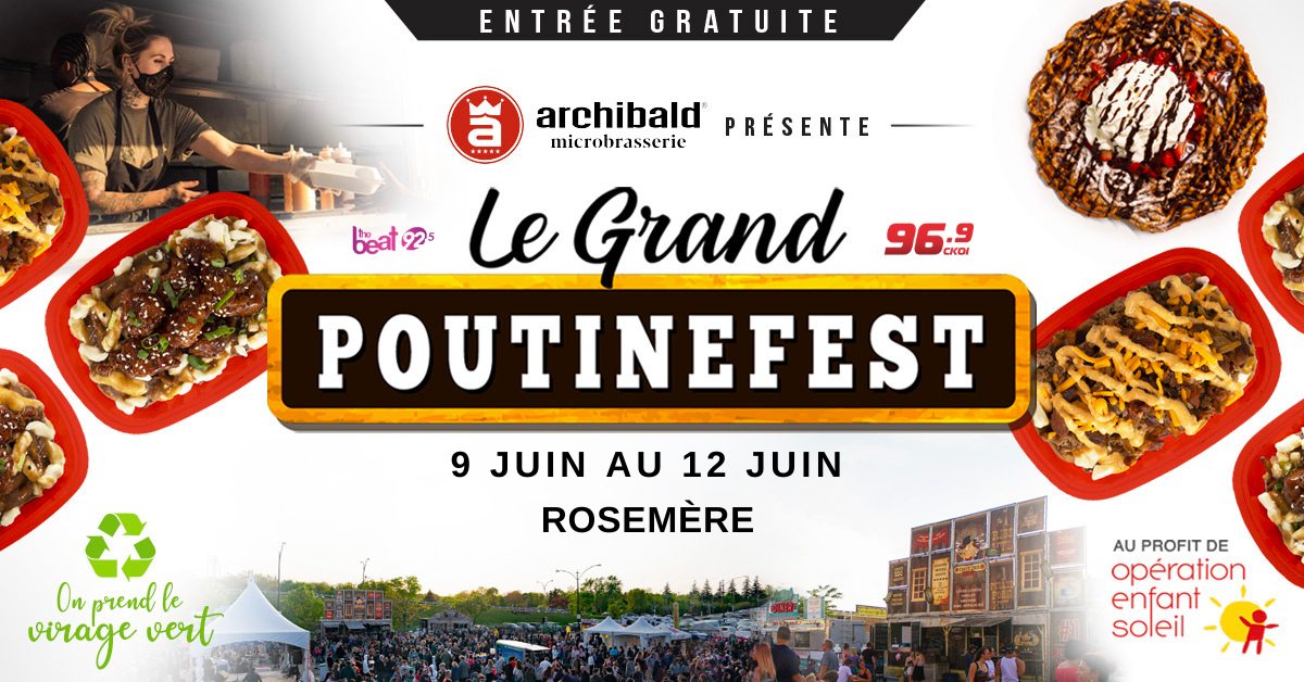 Le Grand PoutineFest débarque à Rosemère!