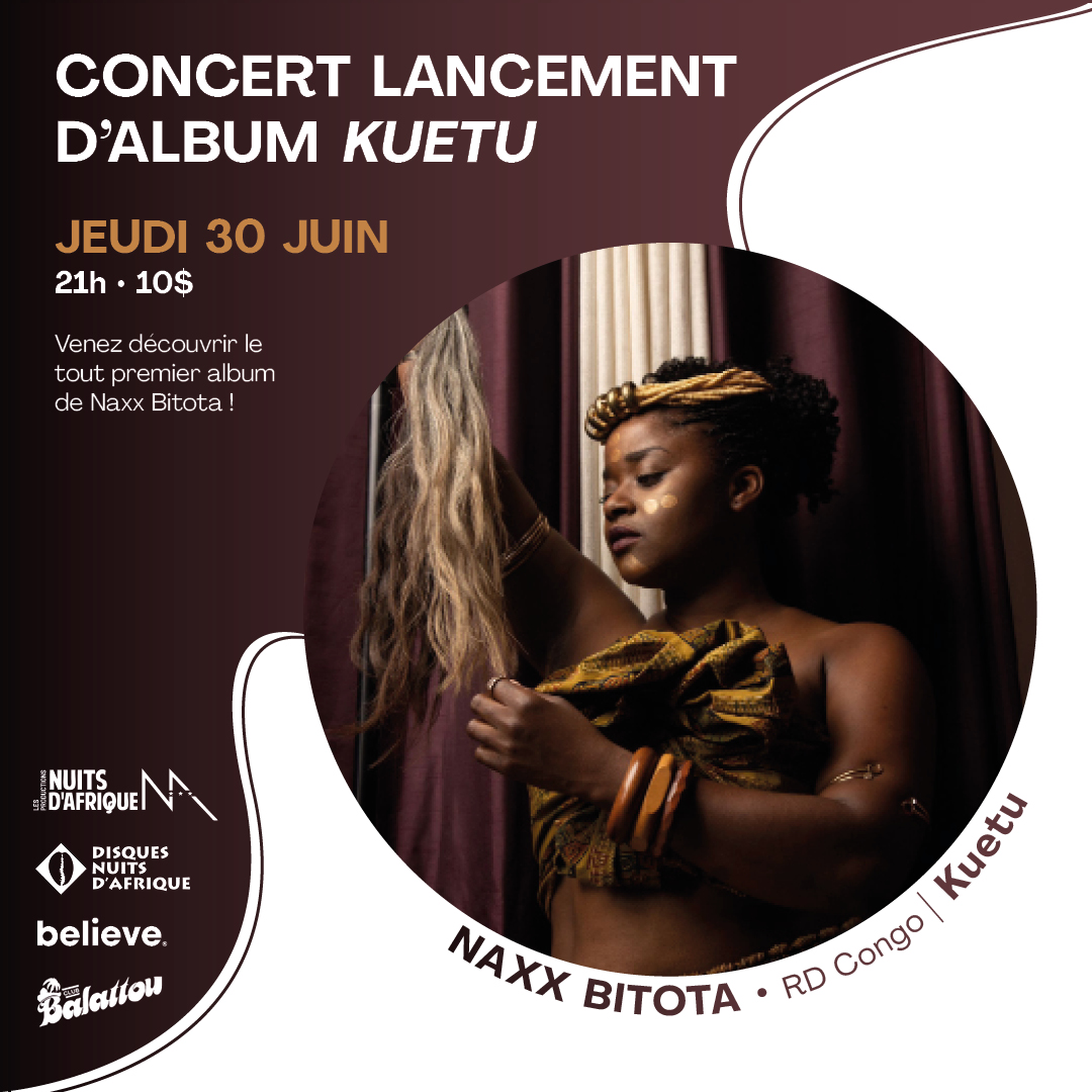 NAXX BITOTA – RD Congo / lancement d’album
