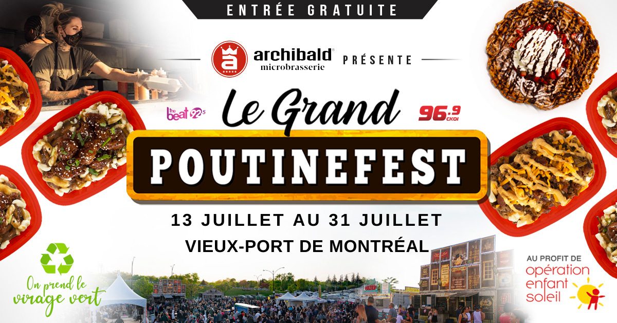 Le Grand PoutineFest – Vieux-Port de Montréal