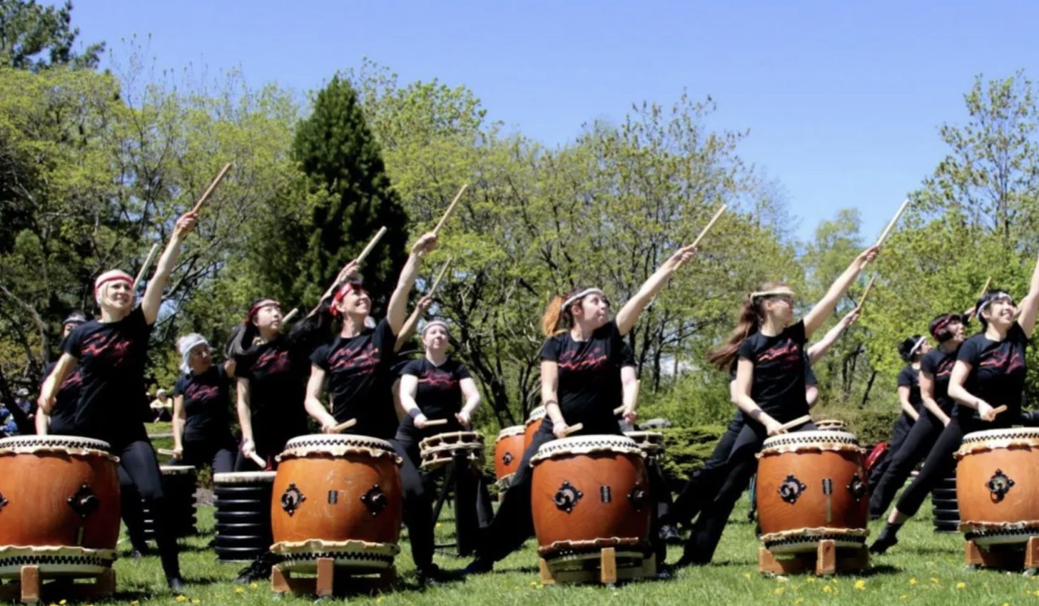 Taiko : tambours japonais avec Arashi Daiko