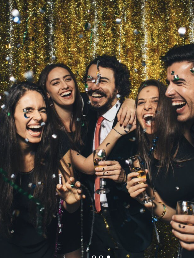 Un réveillon du Nouvel An festif
