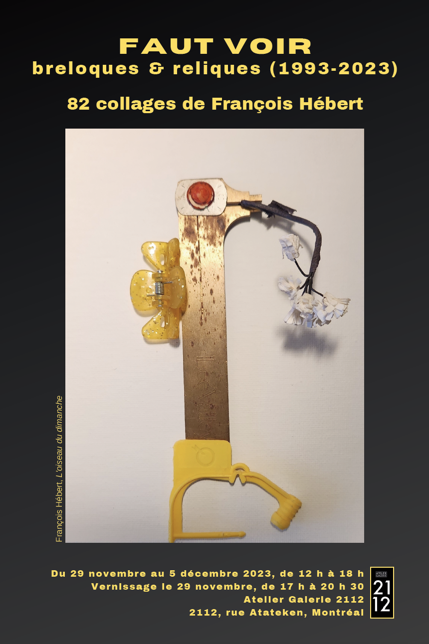 Faut voir – 82 collages de François Hébert
