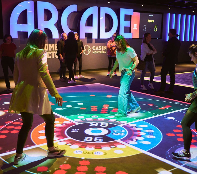 ARcade, une expérience interactive au Casino de Montréal
