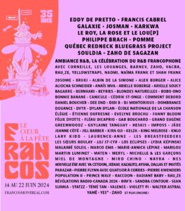 Programmation des Francos de Montréal