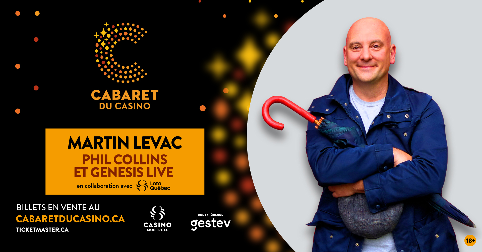 Martin Levac – Phil Collins & Genesis au Cabaret du Casino de Montréal