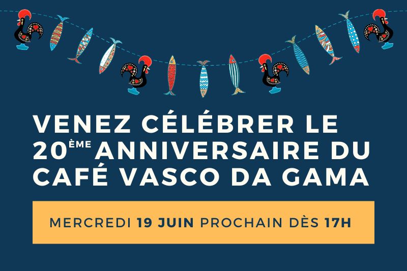 Le café Vasco da Gama célèbre son 20e anniversaire