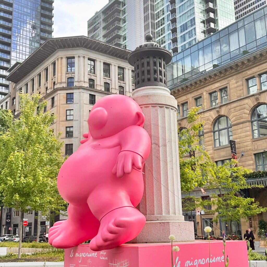 Monsieur rose - Le Mignonisme - Activité à Montréal en juillet