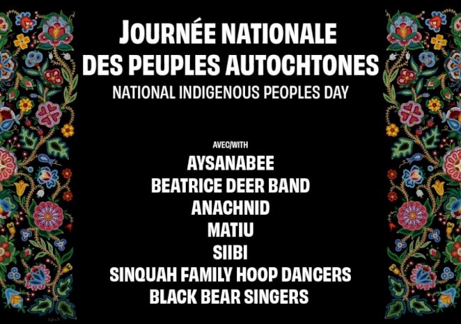 La journée nationale des peuples autochtones