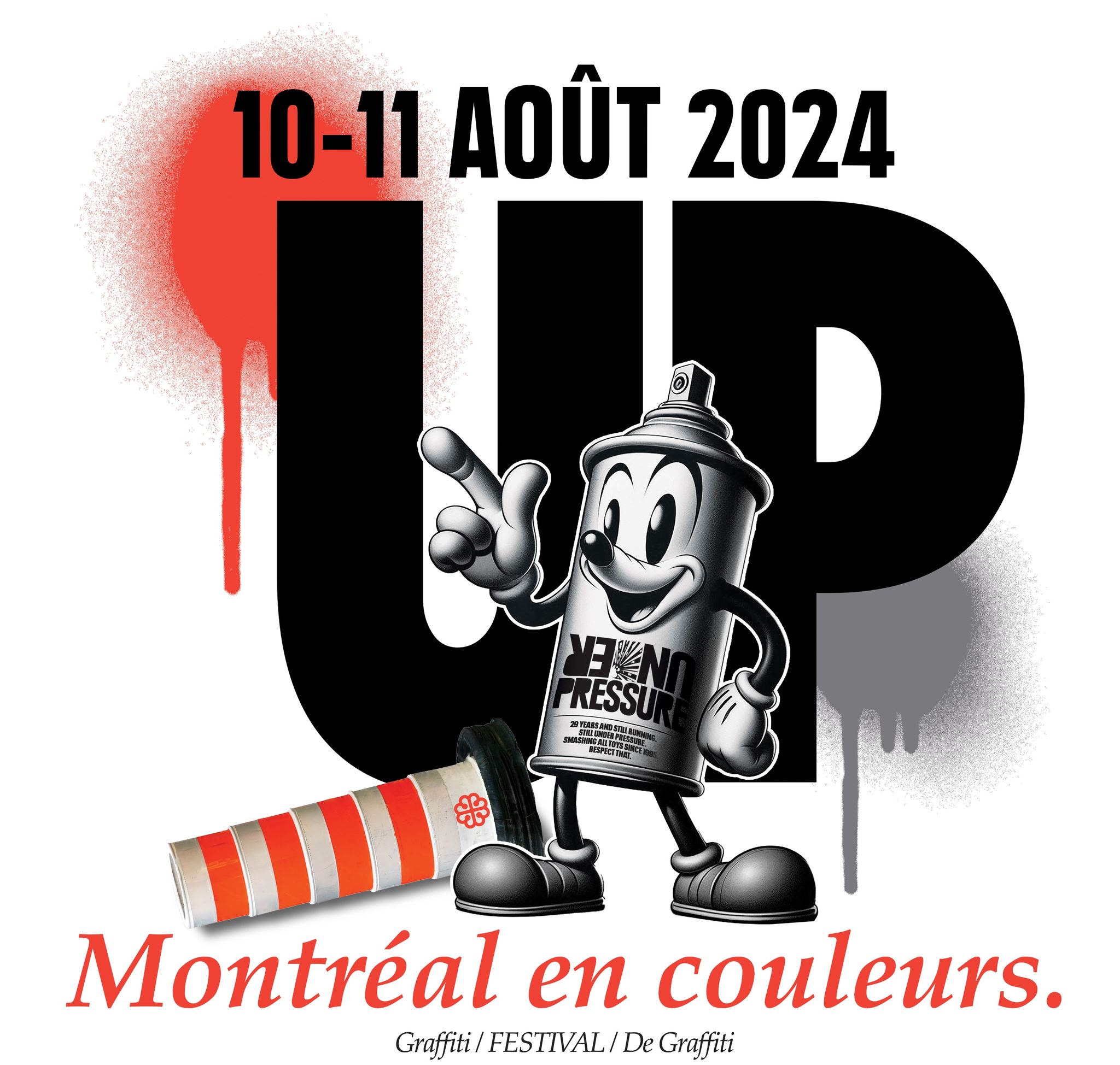 Festival Under Pressure 29ieme edition : Montréal en coleur