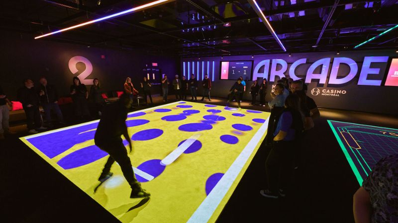 Arcade par Moment Factory
