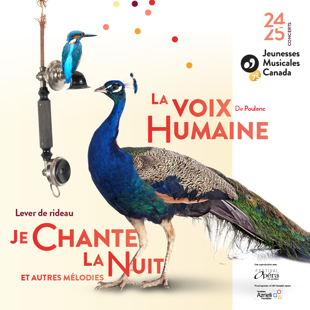 La voix humaine de Poulenc et Je chante la nuit & autres mélodies