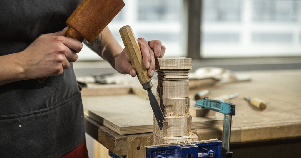 Cursus Sculpture • Parcours d’apprentissage en sculpture sur bois