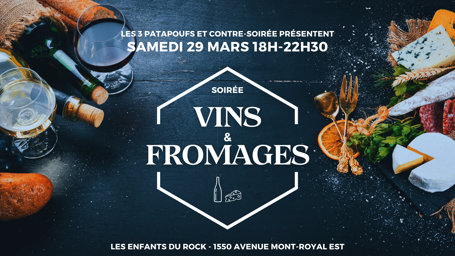 Soirée Vins & Fromages