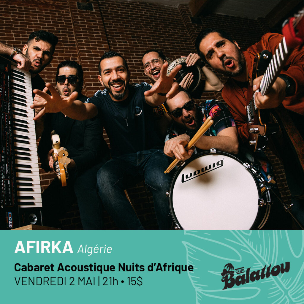 AFIRKA – Cabaret Acoustique Nuits d’Afrique