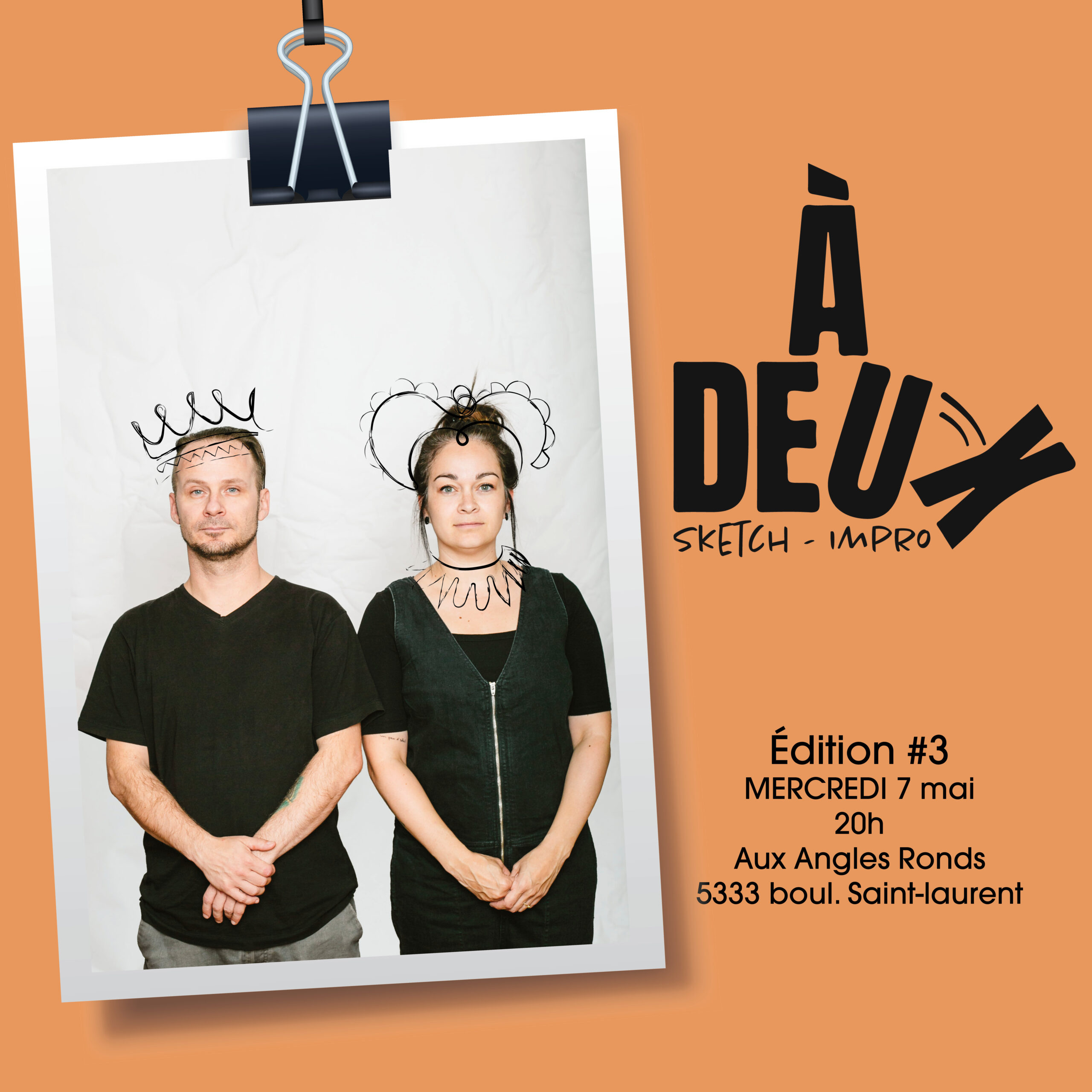 ÀDEUX – sketch/impro