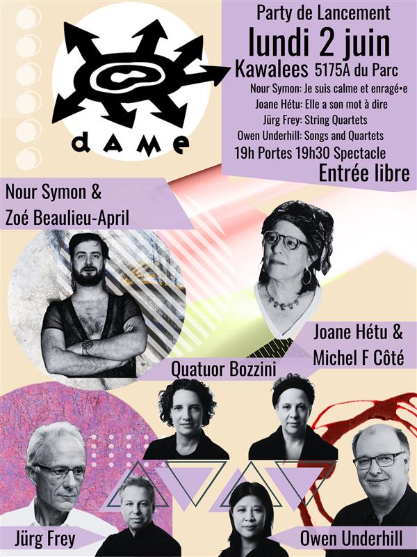 DAME – Party de lancement