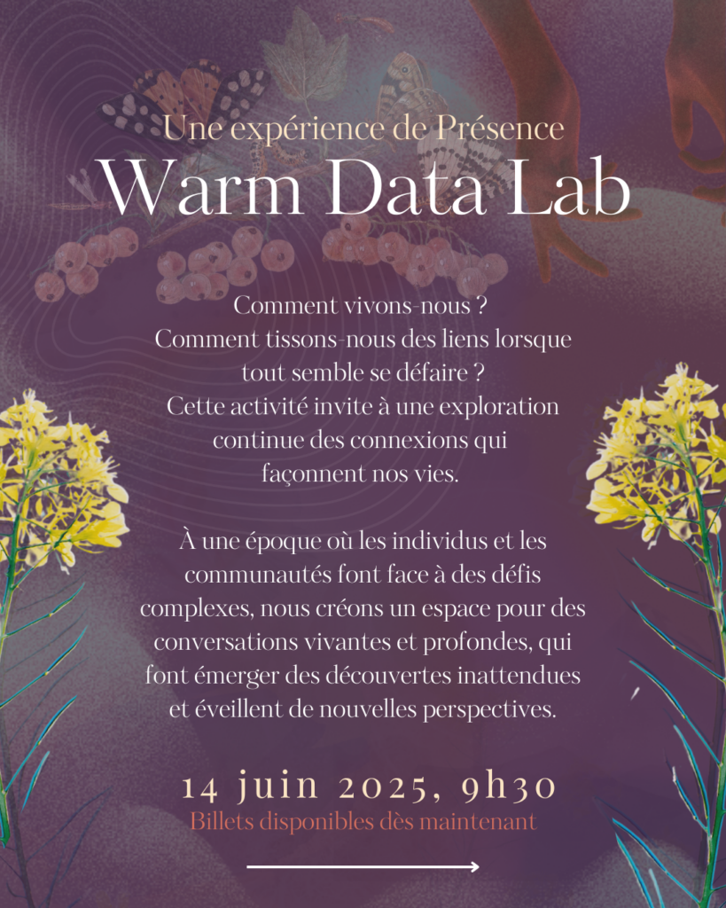 Atelier immersif: Warm Data Lab