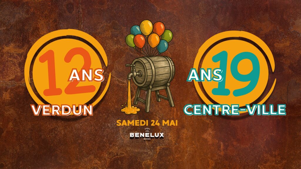 Party Anniversaires 12 et 19 ans des microbrasseries BENELUX
