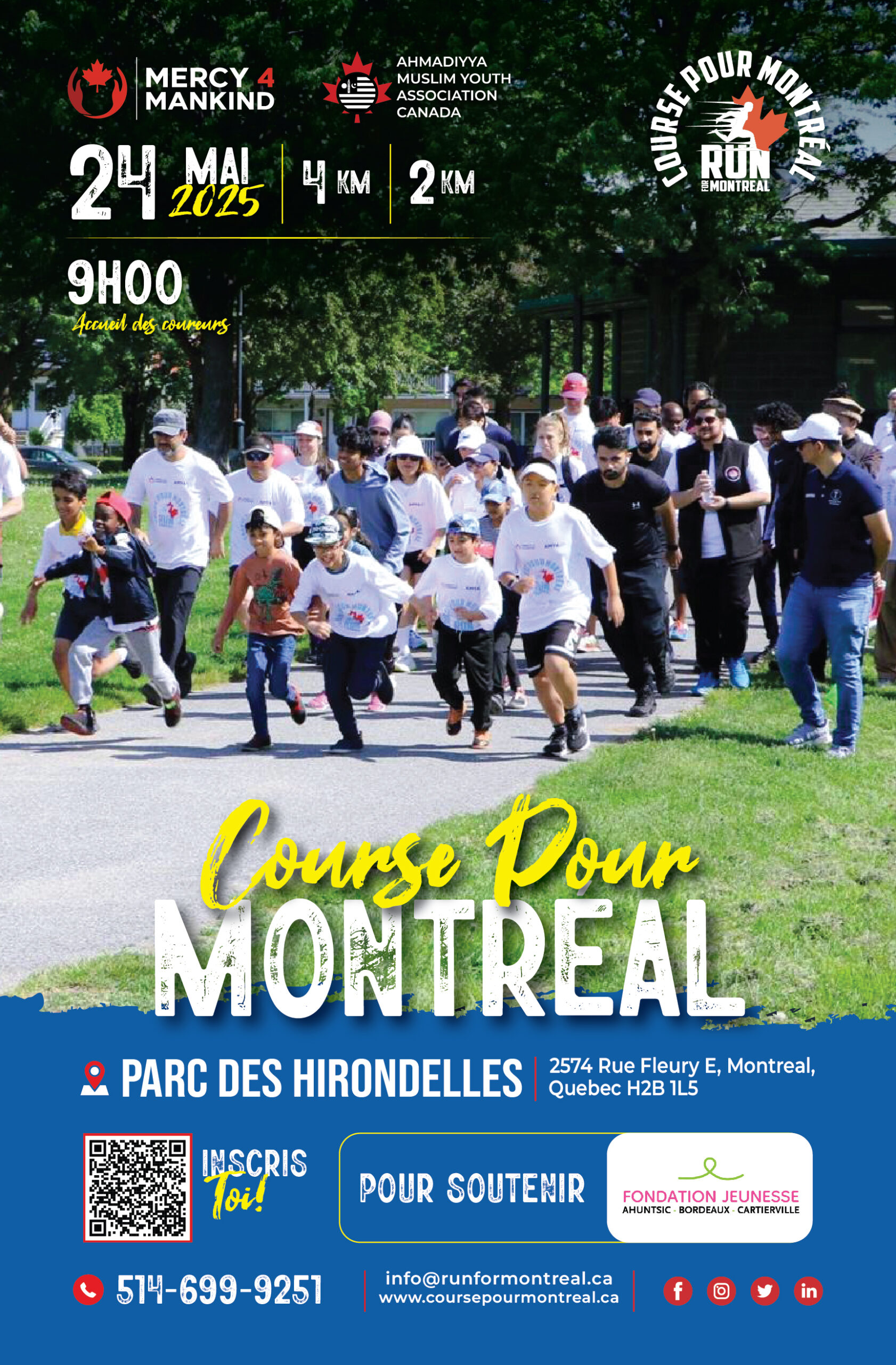 Course pour Montréal (événement caritatif)