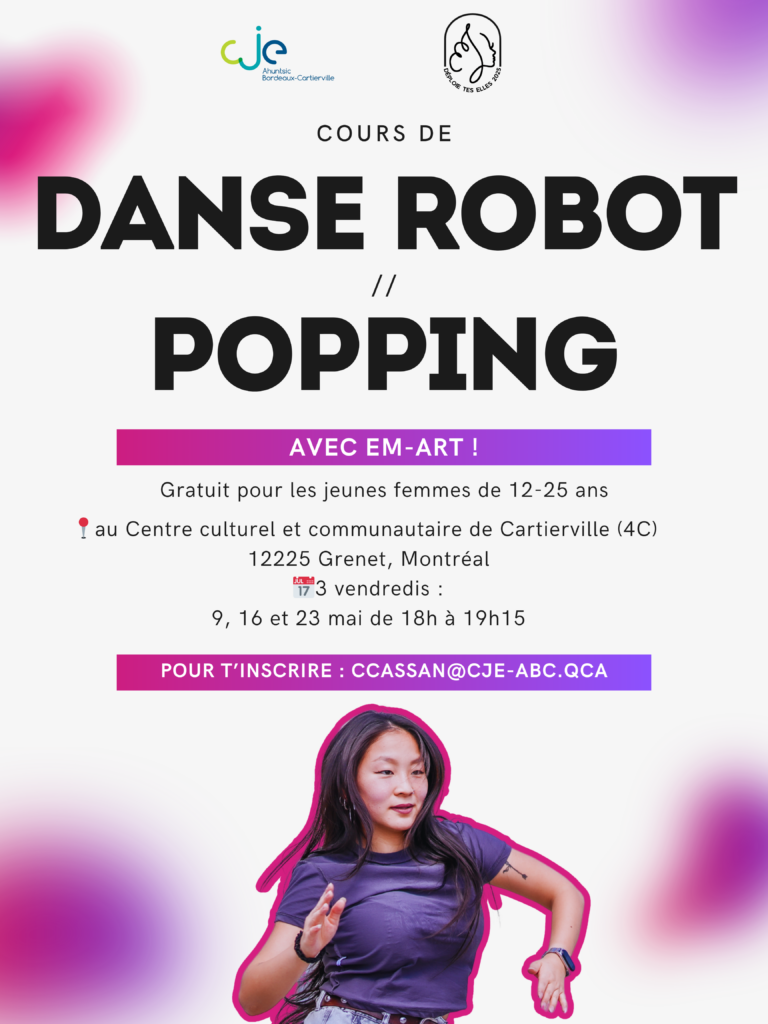 Cours de danse robot / popping 🤖