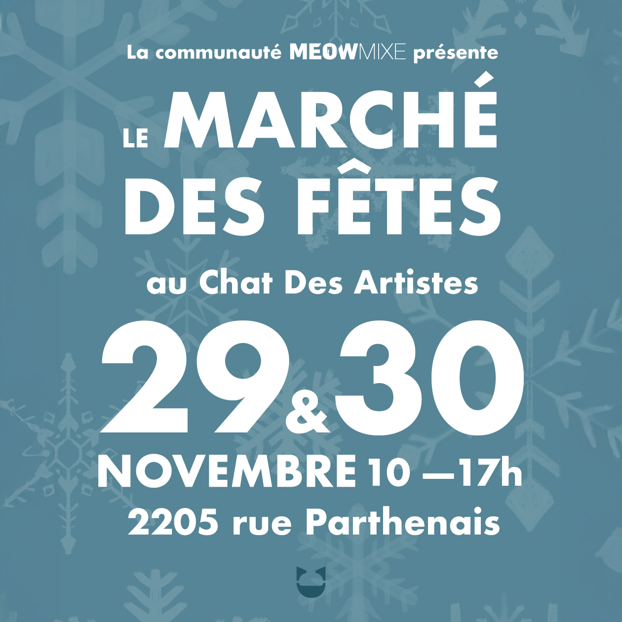 Marché de Fêtes au Chat des Artistes