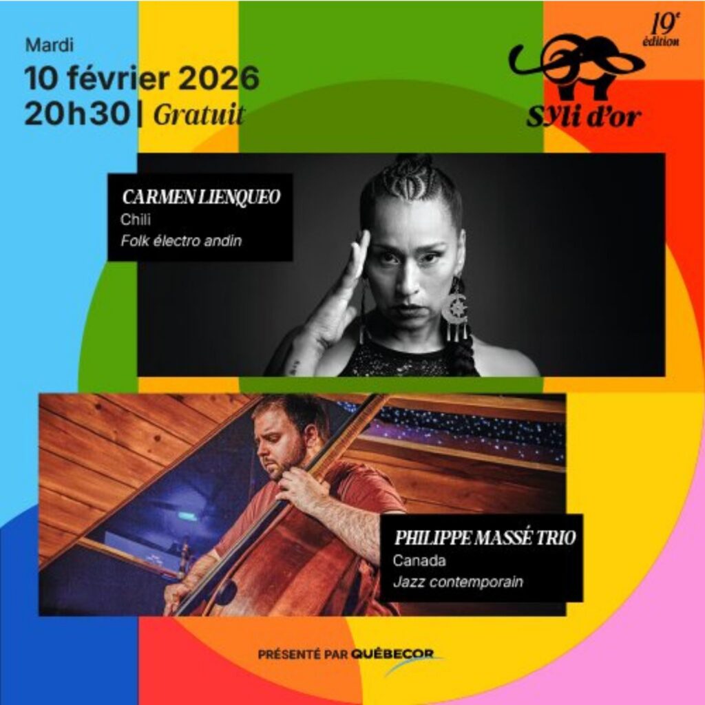 Syli d&rsquo;Or | Philippe Massé Trio & Carmen Lienqueo